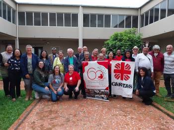 Encontro Interdiocesano Sul reúne agentes da Cáritas de Bagé e Pelotas (RS)