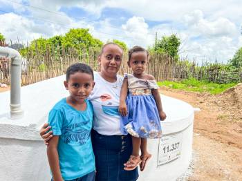 Cáritas Ceará e SDA entregam primeiras 50 cisternas de água para famílias rurais de Massapê
