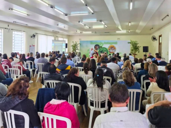 Seminário Diocesano sobre Resíduos e Cuidado com a Criação reúne cerca de 200 pessoas em Caçador-SC