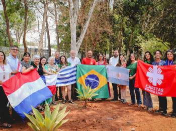 Cáritas do Brasil, Chile, Paraguai, Uruguai e Argentina se fortalecem em encontro em Brasília