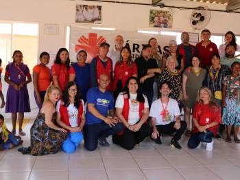 Delegação da Cáritas do Cone Sul visita projetos sociais da Cáritas Arquidiocesana de Brasília