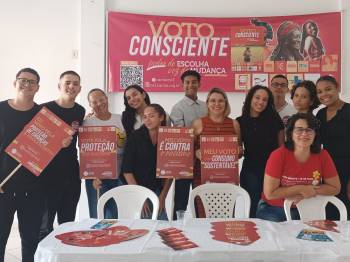 Voto consciente: adolescentes fazem rodada de conversa sobre eleições em Elísio Medrado